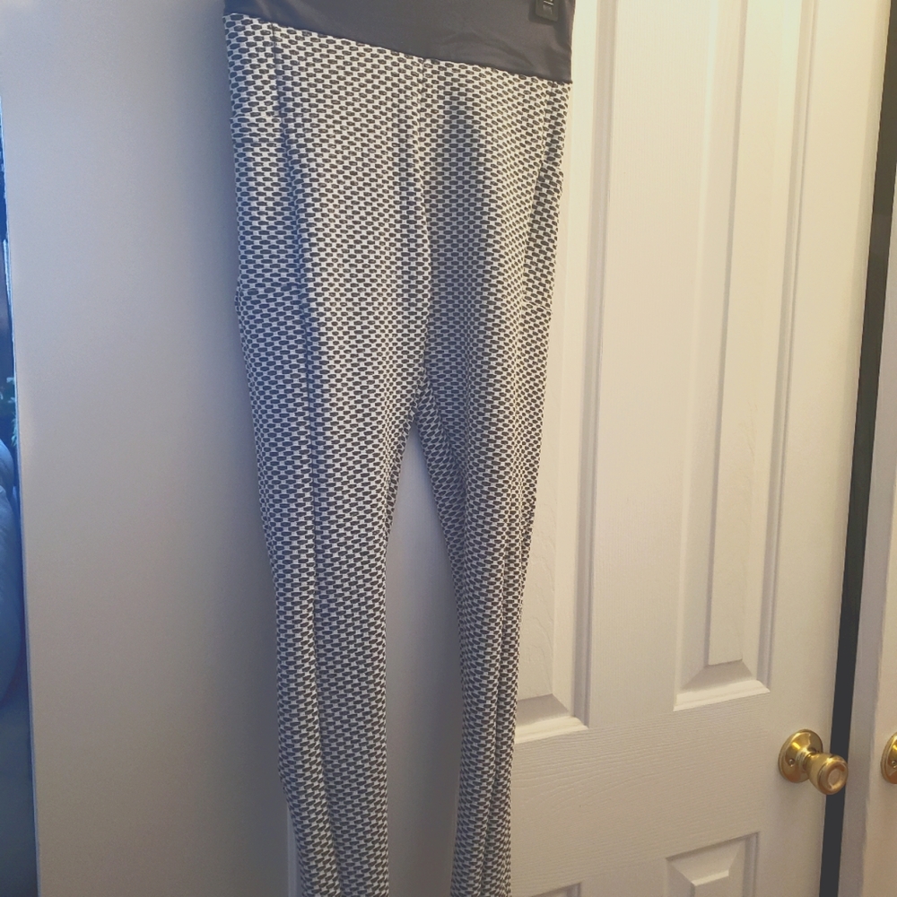 Strechey pants or leggings.